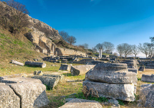 Philippi is located near the ruins of the ancient city and is part of the region of East Macedonia and Thrace in Kavala, Greece. 