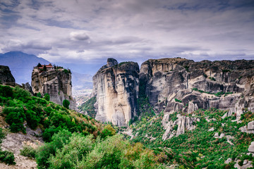 Monastery of the Holy Trinity i in Meteora, Greece