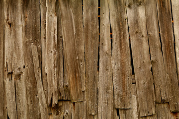 Brown wood board  texture for background. Close-up image. Background of the brown wooden wall.