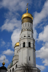 Fototapeta na wymiar Ivan Great Bell tower of Moscow Kremlin