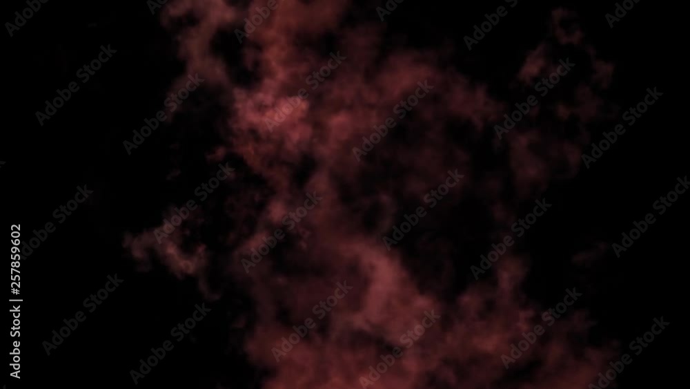 Poster explosion blast with smoke and dust/ animation of a powerful smoke explosion fire effect with fluid 