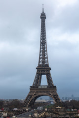 Fototapeta na wymiar View of Eiffel Tower