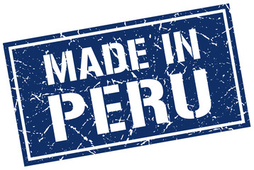 made in Peru stamp