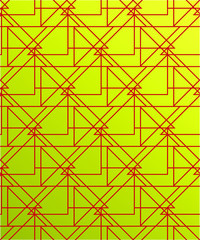 Yellow gradient geometric wallpaper seamless pattern