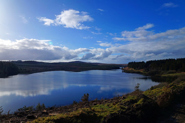 Fototapeta na wymiar 08 Alwen reservoir, North Wales