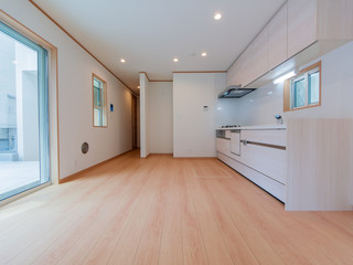 新築戸建てのリビング