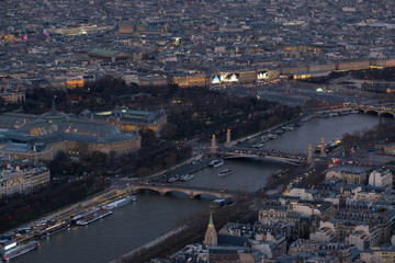 Obraz premium view from Eiffel tower 