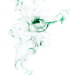 Abstract smoke on white background 5