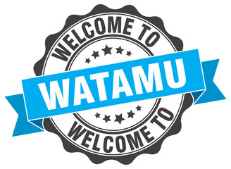 Watamu round ribbon seal