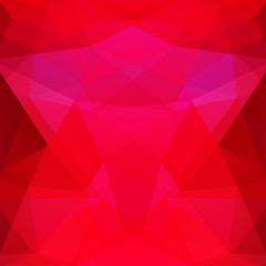 Abstract polygonal vector background. Red geometric vector illustration. Creative design template.