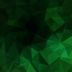 Abstract geometric style green background. Green business background Vector illustration