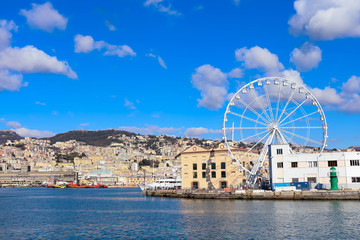 ferris wheel in genoa