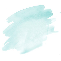 Mint green/Mint green watercolor background