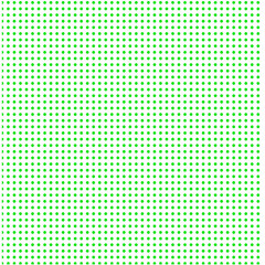  Green dots  on white background   