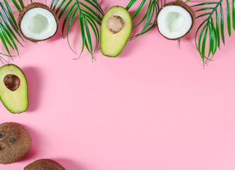 Tropical background concept.