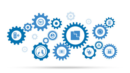 angle in a square icon. From cryptocurrency set