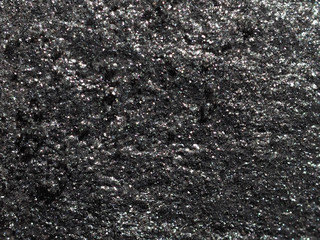 Black glitter texture abstract background. 