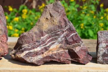 Ural mountains are rich in minerals. Here are concentrated the largest deposits of Jasper....