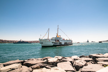 A ferry from Bosphorus, Istanbul