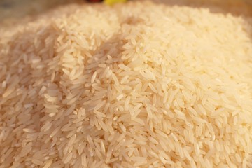 Jasmine rice for cooking at street food