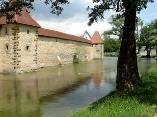 Weissenburg. Stadtmauer.