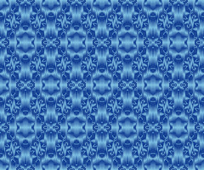 Indigo dyed ikat seamless pattern. Elegant ornament textile design.