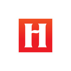 H letter logo design vector template