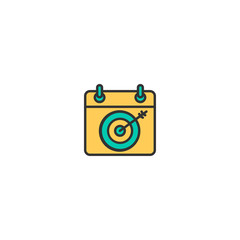 Project management icon vector design