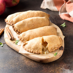 Small Apple pies, traditional patty, Russian food, homemade cakes © maria_lapina
