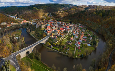 Castle Loket in Czech Republic © Nikolai Sorokin