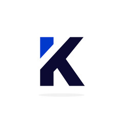 Geometric Vector Logo Letter K