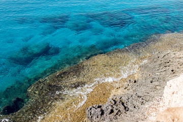 Fototapeta na wymiar Cyprus Mediterranean sea view