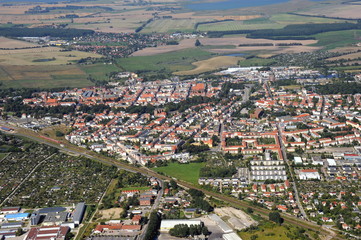 Hansestadt Greifswald vom Süden
