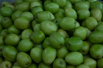 green fresh fruits group of organic healthy nutrition food .