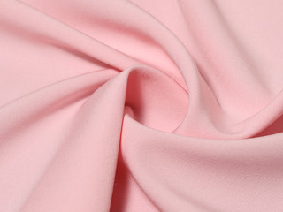 Twisted pink cloth