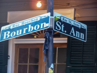 Obraz premium BOURBON ST