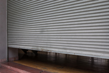 shutter metal door