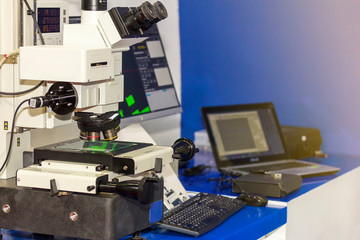 automatic high technology and precision 3d measuring laser microscope with objective lenses and...