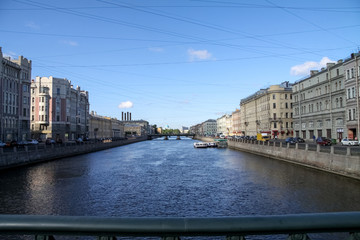 Fototapeta premium streets and recreation of St. Petersburg