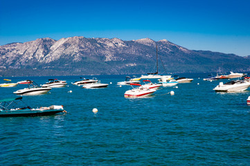 Fototapeta na wymiar Lake Tahoe 4th of July