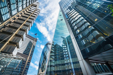 United Kingdom, England, London, modern financial district, Liverpool street