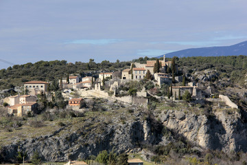 Fototapeta na wymiar village provençal