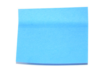 blue sticker on white background. isolate