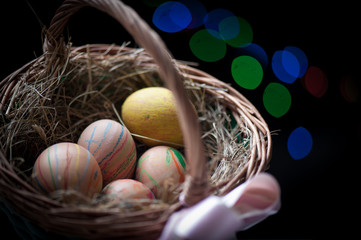 Eggs Easter homemade