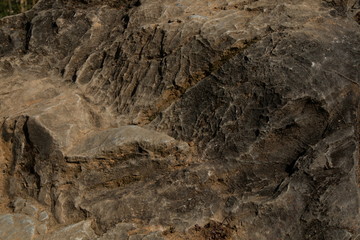 brown stone texture background , rough rock surface