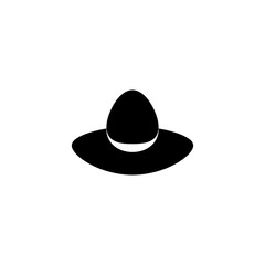 Woman hat icon