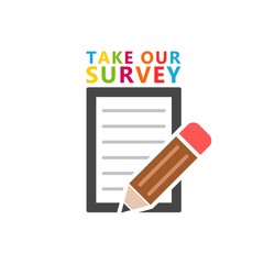 Take Our Survey Symbol 