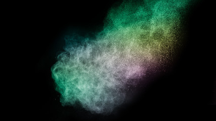 powder of Galaxy and Nebula color spreading