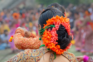 Obraz premium Holi festival celebration in India