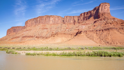Colorado Riverway Recreation Area near Moab in Utah, USA